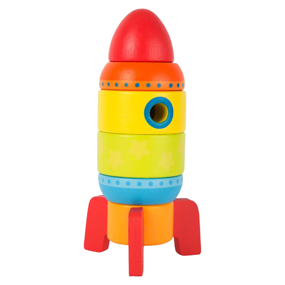 Stackable Wooden Blocks & Nesting Toys