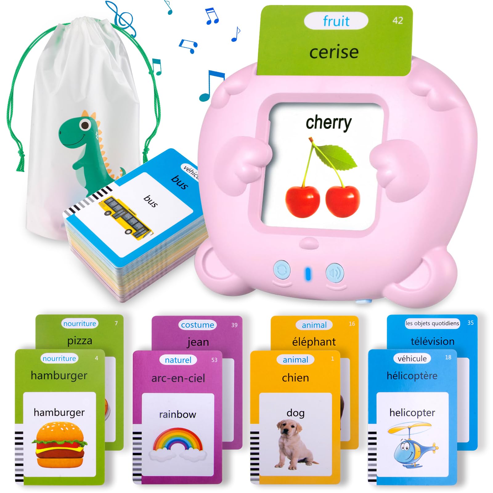 Talking Flash Cards for Bilingual Learning